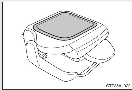 TOYOTA Matrix (2012) - Tablette de dossier de siege* - 1