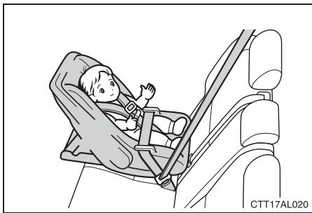 TOYOTA Matrix (2012) - Types de sièges de sécurité infant - 1