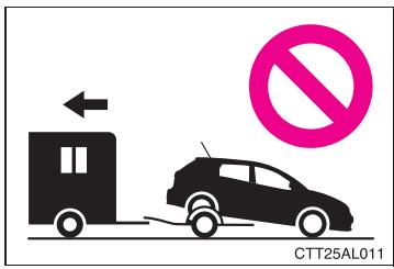 TOYOTA Matrix (2012) - Pour éviter de sérieux dommages à la transmission et au système 4 roues motrices à contrôle de couple actif (modèles à 4 roues motrices) - 1