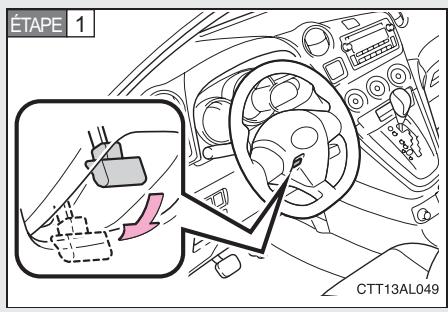 TOYOTA Matrix (2012) - 1-3. Equipements réglables (sièges, rétroviseurs, volant) Volant - 1