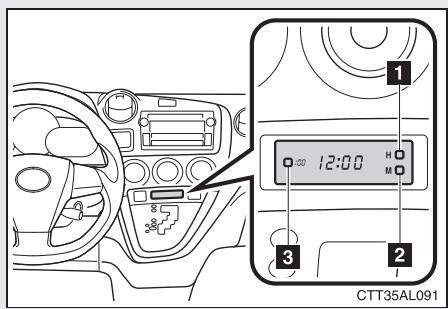 TOYOTA Matrix (2012) - Horloge - 1