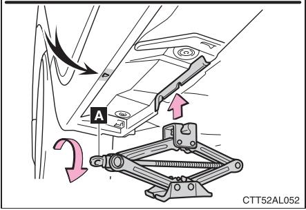 TOYOTA Matrix (2012) - Remplacement d'une roue crevee - 5