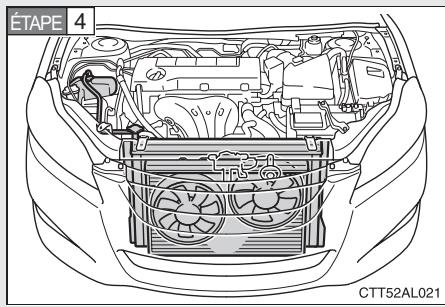 TOYOTA Matrix (2012) - En cas de surchauffe moteur: - 1