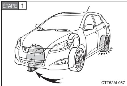 TOYOTA Matrix (2012) - Remplacement d'une roue crevee - 1