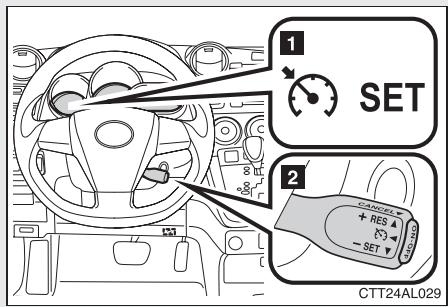 TOYOTA Matrix (2012) - Régulateur de vitesse* - 1