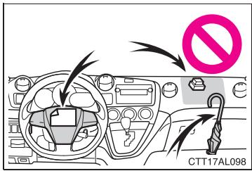 TOYOTA Matrix (2012) - ■ Précautions avec les sacs de sécurité gonflables SRS - 4
