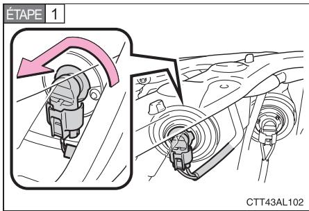 TOYOTA Matrix (2012) - Feux de croissement - 1