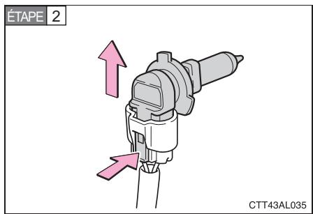 TOYOTA Matrix (2012) - Feux de route et système d'éclairage de jour - 2