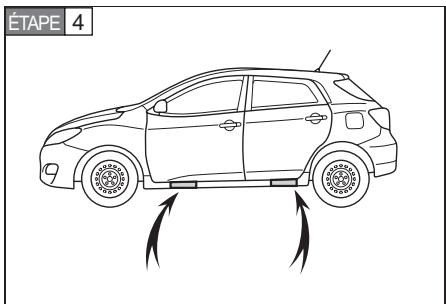 TOYOTA Matrix (2012) - Remplacement d'une roue crevee - 4