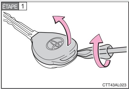 TOYOTA Matrix (2012) - Remplacement de la pile - 1