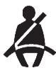 CHEVROLET Tahoe (2011) - Témoin de rappel de bouclage de la ceinture de sécurité du conducteur - 1