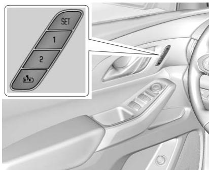 CHEVROLET Traverse 2 (2017-2022) - Fonctions de mémoire - 1