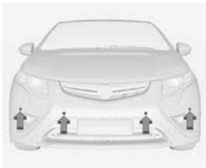 Vauxhall Ampera (2011-2015) - Ultrasonic parking assist - 2