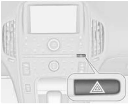 Vauxhall Ampera (2011-2015) - Hazard warning flashers - 1