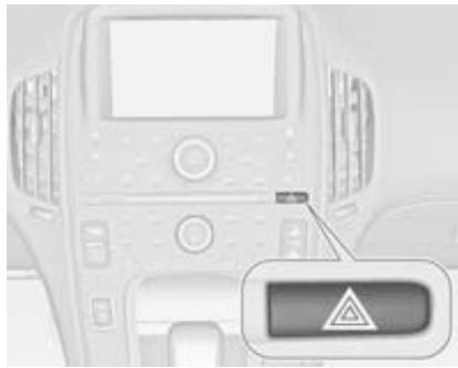 Vauxhall Ampera (2011-2015) - Hazard warning flashers - 1