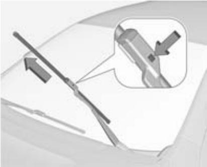 Vauxhall Ampera (2011-2015) - Wiper blades on the windscreen - 1