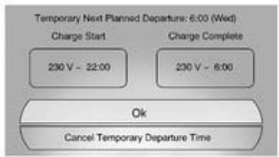 Vauxhall Ampera (2011-2015) - Temporary charge mode override and cancel - 7
