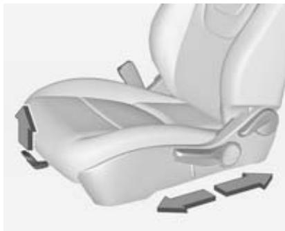 Vauxhall Ampera (2011-2015) - Seat positioning - 1