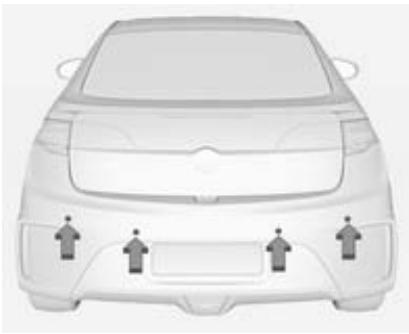 Vauxhall Ampera (2011-2015) - Ultrasonic parking assist - 1
