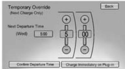 Vauxhall Ampera (2011-2015) - Temporary charge mode override and cancel - 5