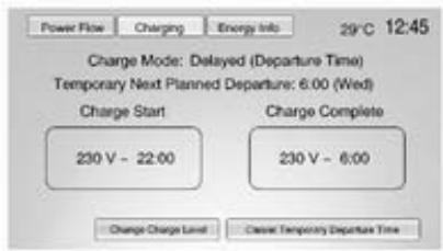 Vauxhall Ampera (2011-2015) - Temporary charge mode override and cancel - 6