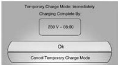 Vauxhall Ampera (2011-2015) - Temporary charge mode override and cancel - 4
