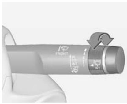 Vauxhall Ampera (2011-2015) - Adjustable wiper interval - 1