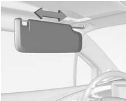 Vauxhall Ampera (2011-2015) - Sun visors - 1