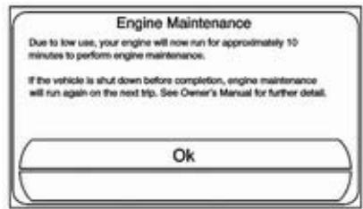 Vauxhall Ampera (2011-2015) - Engine maintenance mode - 2