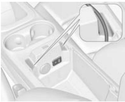 Vauxhall Ampera (2011-2015) - Armrest storage - 2