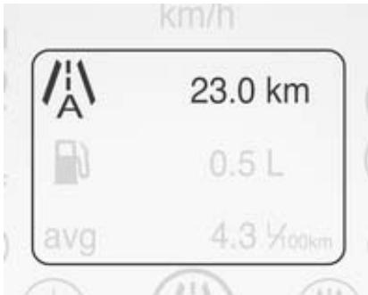 Vauxhall Ampera (2011-2015) - Trip odometer - 1