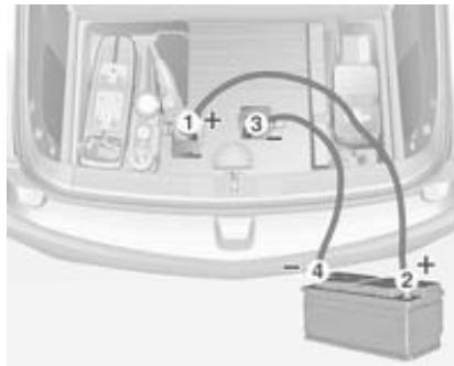 Vauxhall Ampera (2011-2015) - Jump starting - 2