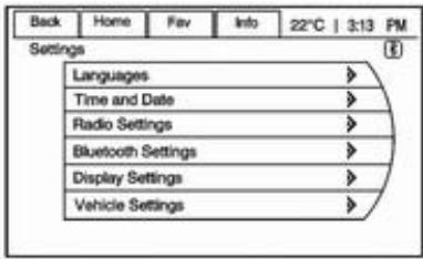 Vauxhall Ampera (2011-2015) - Entering the personalisation menu - 1