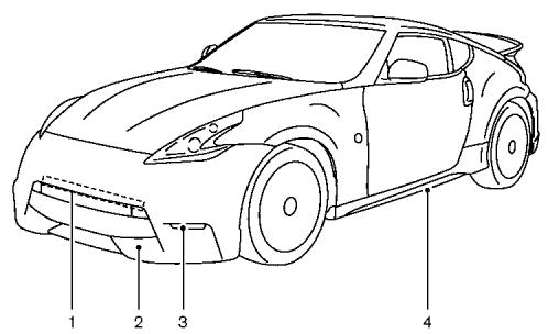 NISSAN 370 Z (2016) - EXTÉRIEUR (modèles NISMO) - 1