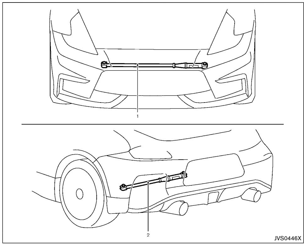 NISSAN 370 Z (2016) - AMORTISSEURS DE PERFORMANCE (modèles NISMO) - 1