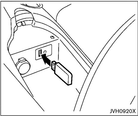 NISSAN 370 Z (2016) - Bouton d'éjection de CD : - 1