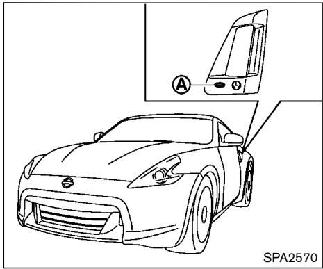 NISSAN 370 Z (2016) - OUVERTURE DE LA CAPOTE À L'AIDE DE LA CLÉ INTELLIGENTE - 1