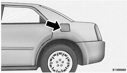 Chrysler 300 (2004-2010) - Bouchon de remplissage du réservoir de carburant (bouchon du réservoir d'essence) - 1
