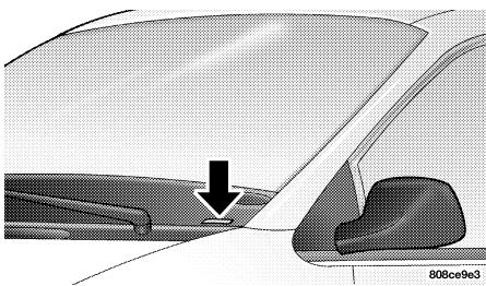 Chrysler 300 (2004-2010) - NUMÉRO D'IDENTIFICATION DU VÉHICULE - 1