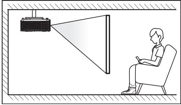 OPTOMA H190X - Installation du projecteur - 4