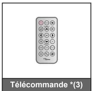 OPTOMA H190X - Accessoires standard - 2