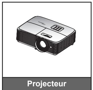 OPTOMA H190X - Accessoires standard - 1