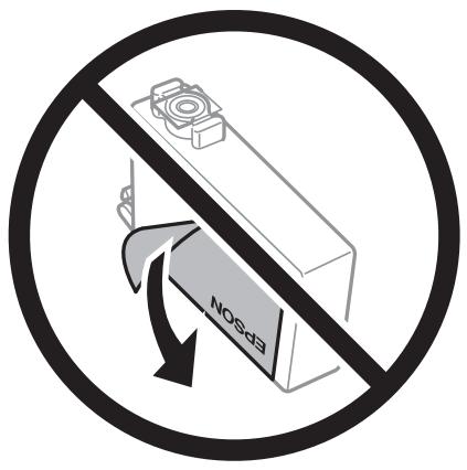 EPSON XP5200 - Précautions de manipulation pour le remplissage des cartouches d'encre - 1