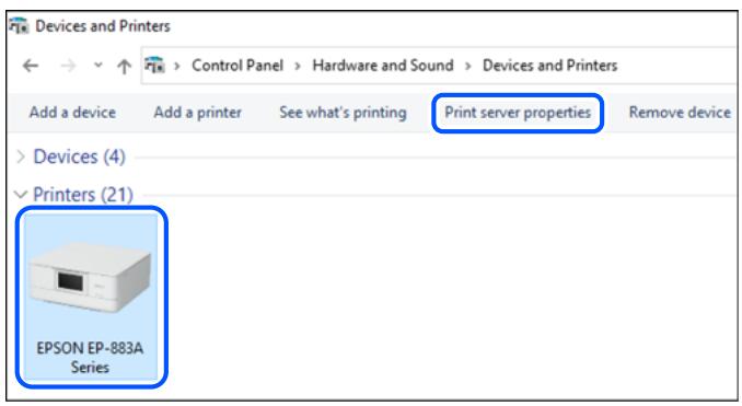 EPSON XP5200 - Vérifier qu'un pilote d'imprimante Epson authentique est installé — Windows - 1