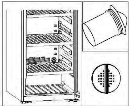 HAIER HWS247FAH1 - Introduction du filtre : - 1