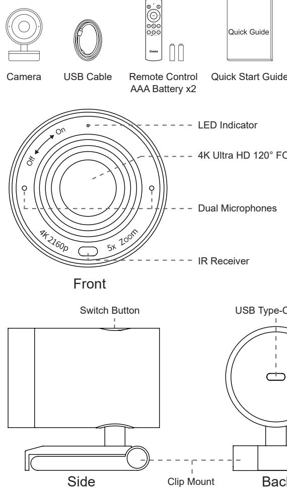 IIYAMA UCCAM10PRO1 - UC-CAM10PRO-1 - 2