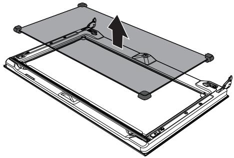 SMEG CG90X2 - Démontage des panneaux internes en verre - 3