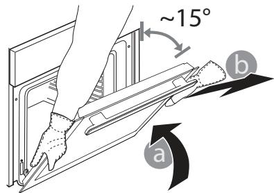 WHIRLPOOL AKZ96240IX - REMOVING AND REFITTING THE DOOR - 2