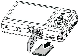 HP SW350 - Inserting an SD/SDHC Memory Card - 4
