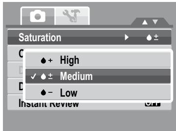 HP SW350 - Setting Saturation - 2